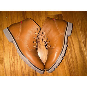 Marc Joseph New York Spring Street Bootie Cafe  Mini Grainy Women's Size 6.5